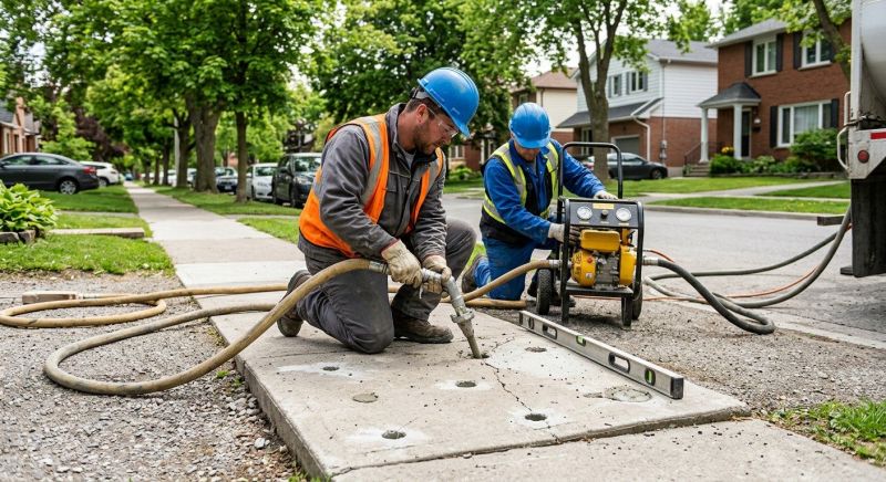 Our team working on Concrete Installation projects in Daytona Beach, FL