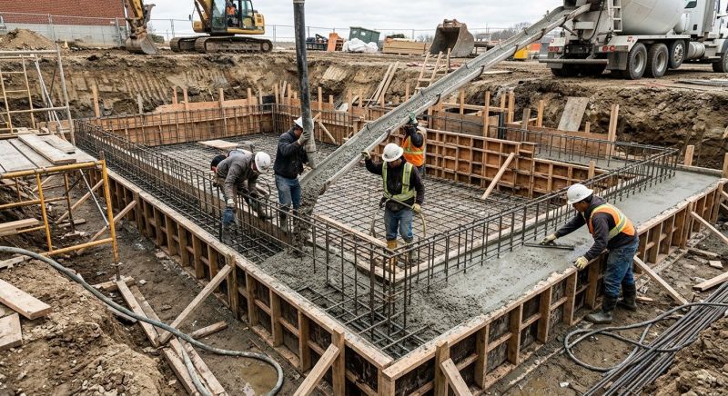 Basement Concrete Pouring in Daytona Beach, FL