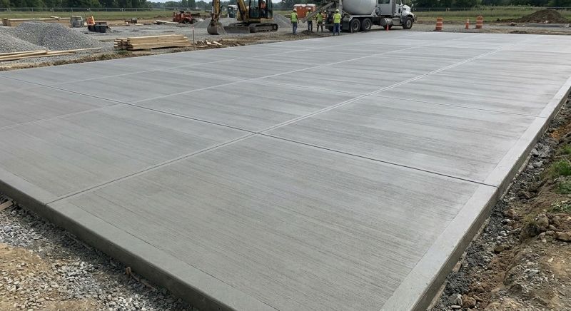 Commercial Slab Installation in Port Orange, FL