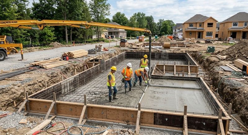 Concrete Foundation Installation in De Leon Springs, FL