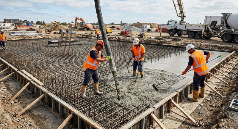 Concrete Foundation Pouring in Daytona Beach, FL